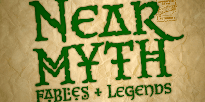 Near Myth Font Poster 1