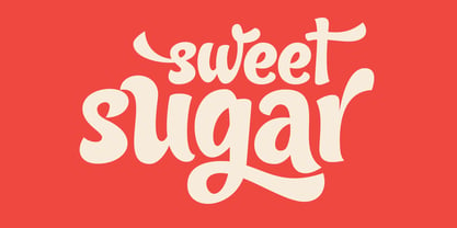 Candy Script Font Poster 2