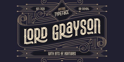 Lord Grayson Font Poster 1
