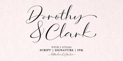 Dorothy Clark Font Poster 1