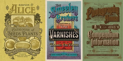 Ephemera Sickles Font Poster 2