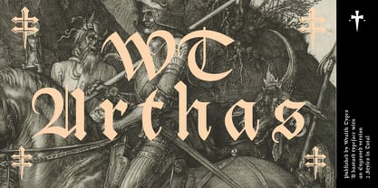 WT Arthas Font Poster 1