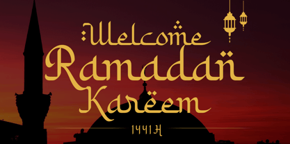 Khodijah Font Poster 4