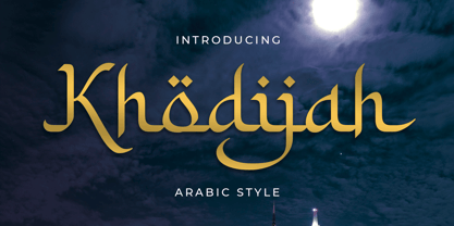 Khodijah Font Poster 1