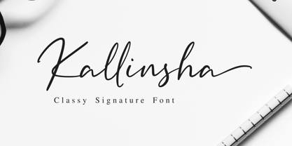 Kallinsha Font Poster 1