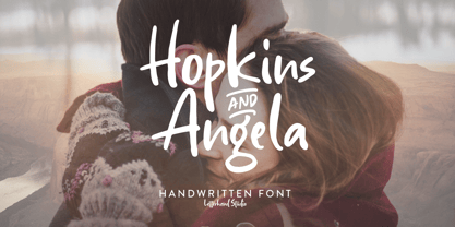 Hopkins Angela Font Poster 1