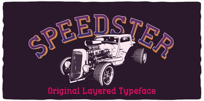 Speedster Font Poster 1