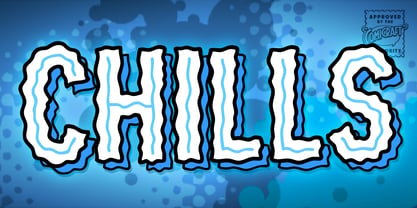 Chills Font Poster 1