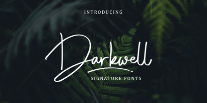 Darkwell Font Poster 1