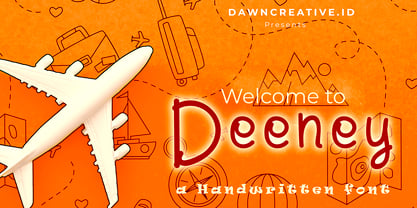 Deeney Font Poster 1