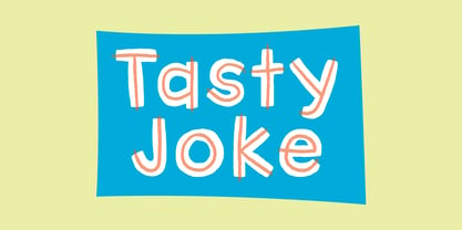 Tasty Joke Font Poster 1
