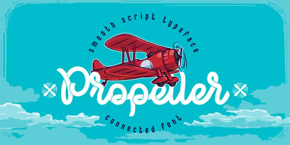 Propeller Font Poster 1