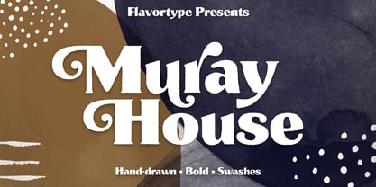 Muray House Font Poster 1