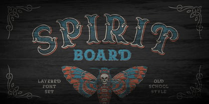 Spirit Board Font Poster 1