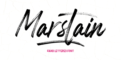 Marstain Font Poster 1