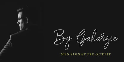 Brotherside Signature Font Poster 2