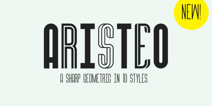 Aristeo Font Poster 1