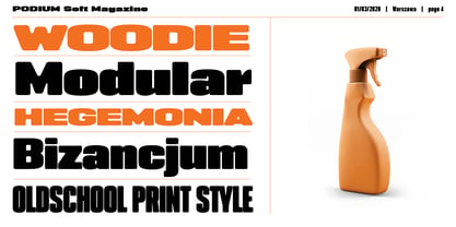 PODIUM Soft Font Poster 4