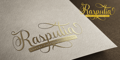 Rasputia Font Poster 8