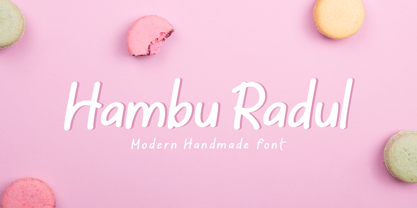 Hambu Radul Font Poster 1