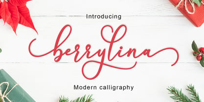 Berrylina Font Poster 1