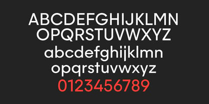 Majorant Font Poster 13