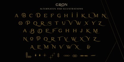 Gron Font Poster 11