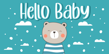 Cuttie Beary Font Poster 2