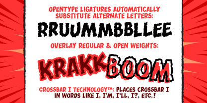 Rumble Font Poster 2