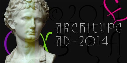Architype AD 2014 Font Poster 1
