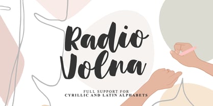 Radio Volna Font Poster 1