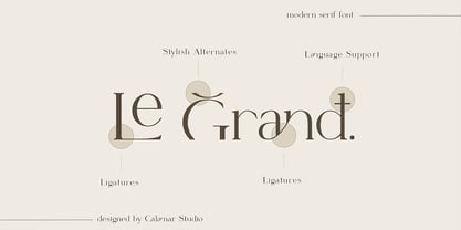 Le Grand Font Poster 10