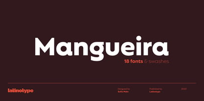 Mangueira Font Poster 1