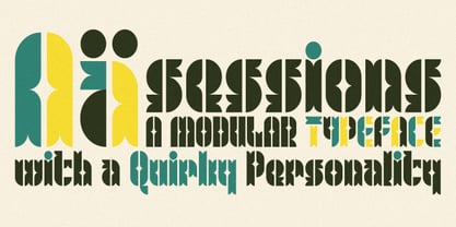 Sessions Font Poster 1