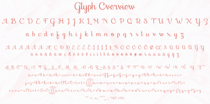 Sweetlovers Font Poster 12