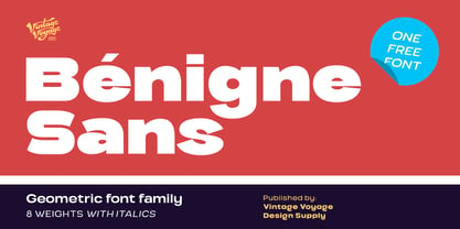 VVDS Benigne Sans Font Poster 1
