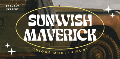 Sunwish Maverick Font Poster 1