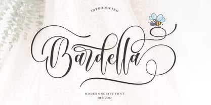 Bardella Font Poster 1