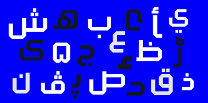 Klapt Arabic Font Poster 13