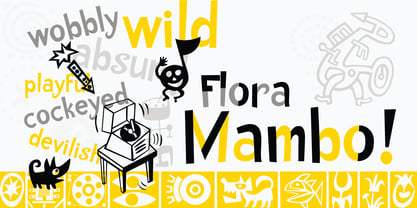 P22 Flora Mambo Font Poster 2