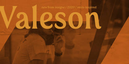 Valeson Font Poster 1