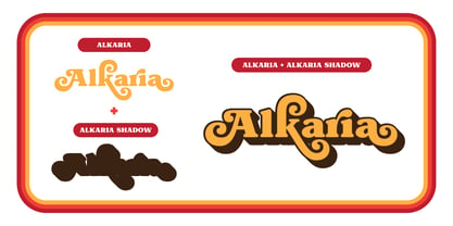 Alkaria Font Poster 2