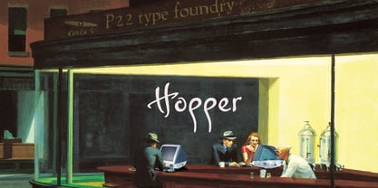 P22 Hopper Fuente Póster 2