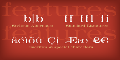 HWT Roman Extended Lightface Font Poster 5