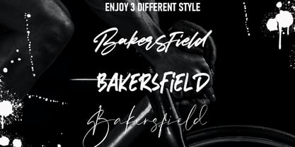 Bakersfield Font Poster 8