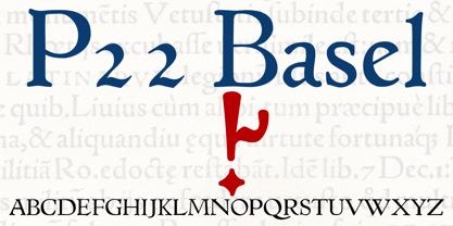 P22 Basel Roman Font Poster 3