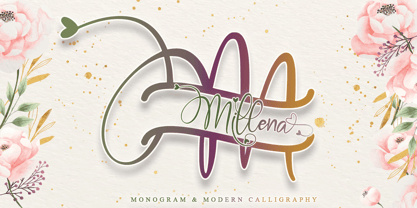 Millena Font Poster 1