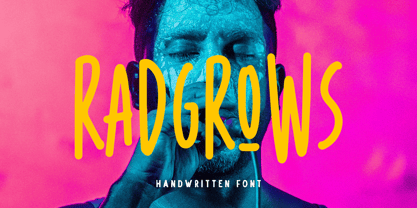 Radgrows Font Poster 1