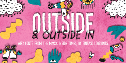 Outside Font Poster 1