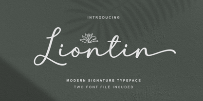 Liontin Font Poster 8